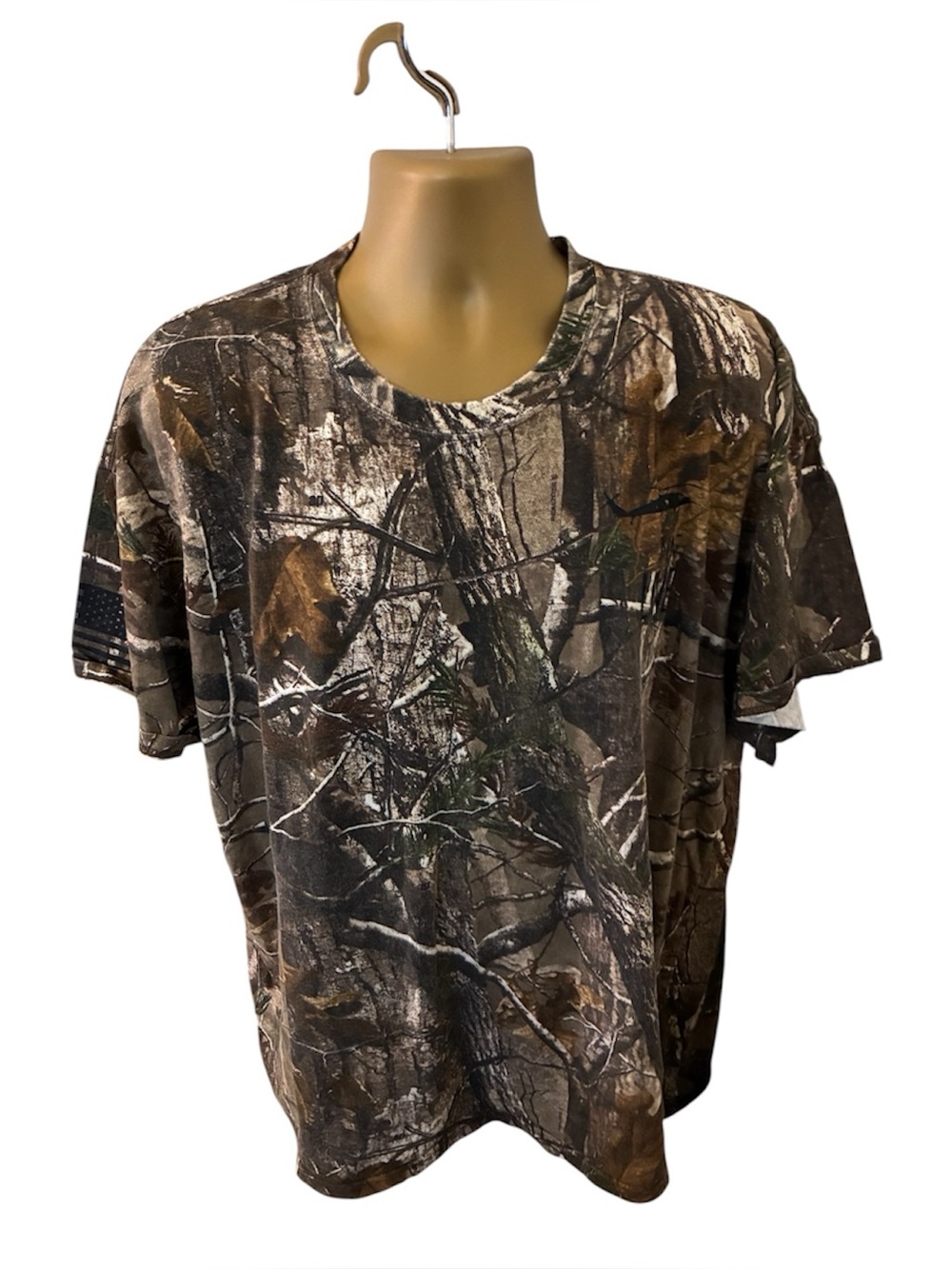 Nine Line Don’t Tread On Me Camo Graphic T-Shirt 1776 America Brown 3XL